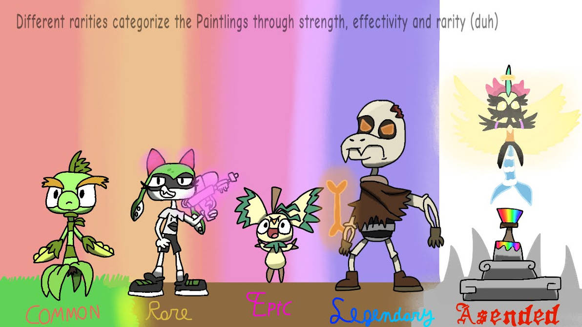 Paintling Rarity system by PaintedBlot787 on DeviantArt