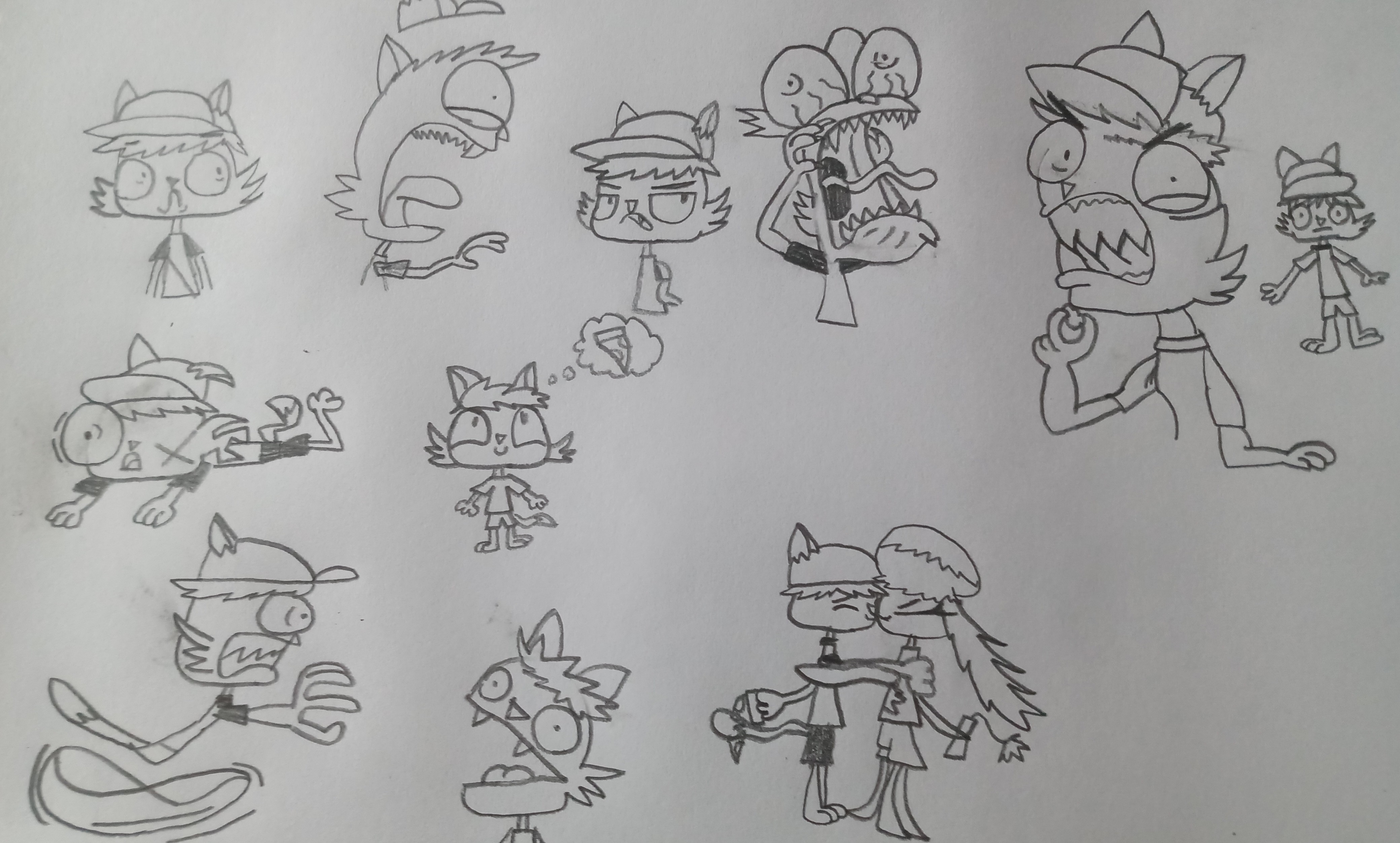 Pizza Tower doodle logs 1-4 by STS-Puelle on Newgrounds