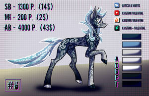 Auction ADOPT MLP My Little Pony [OPEN] #6 by Kristian-Valentine