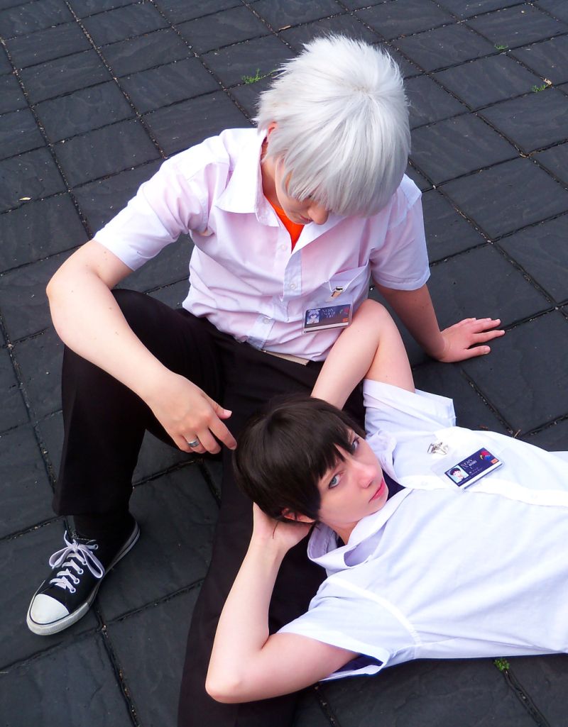 Shinji and Kaworu I