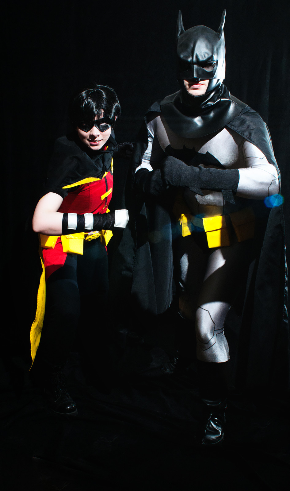 Batman and Robin Cosplay