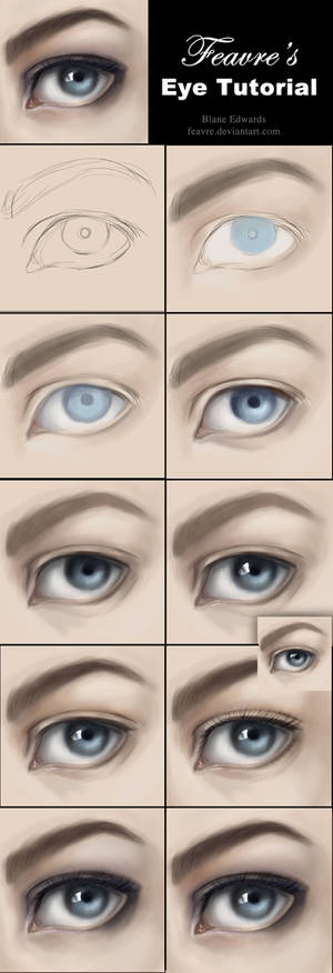 How to Paint Realistic Eyes Tutorial