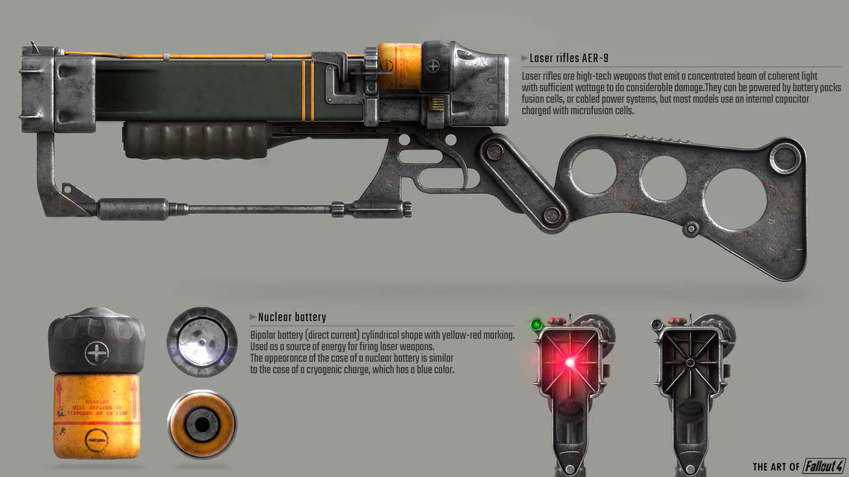 Laser rifle (Fallout 4) by FedNick on DeviantArt