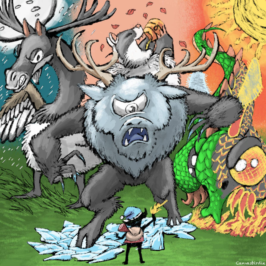 10 Years of Dont Starve by Canvasbirdie on DeviantArt