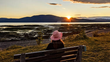 The Girl With The Pink Hat