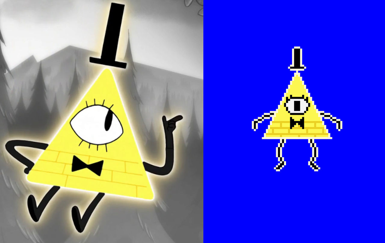 Bill Cipher digital art by CANNONHomeVideos on DeviantArt