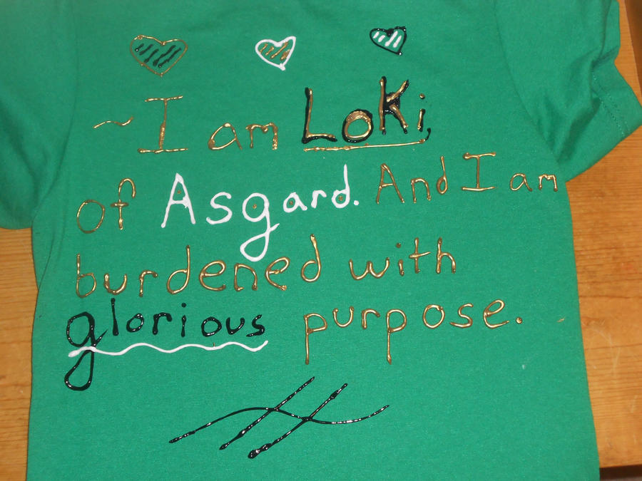 Team Loki T-Shirt Back view