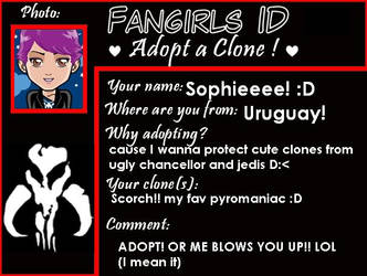 Adopt a clone ID