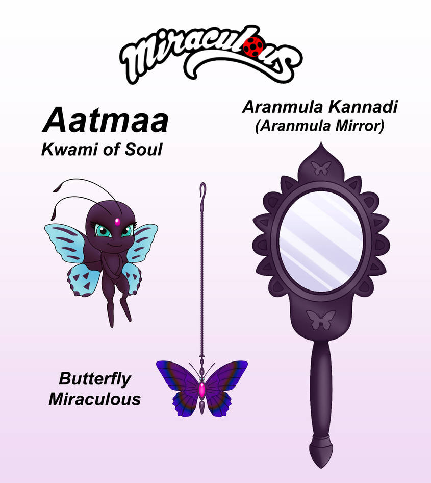 Kwami Aatmaa and the Butterfly Miraculous by Redtriangle on DeviantArt