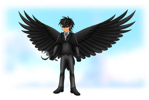 Miraculous OC: Blackwing with Wings