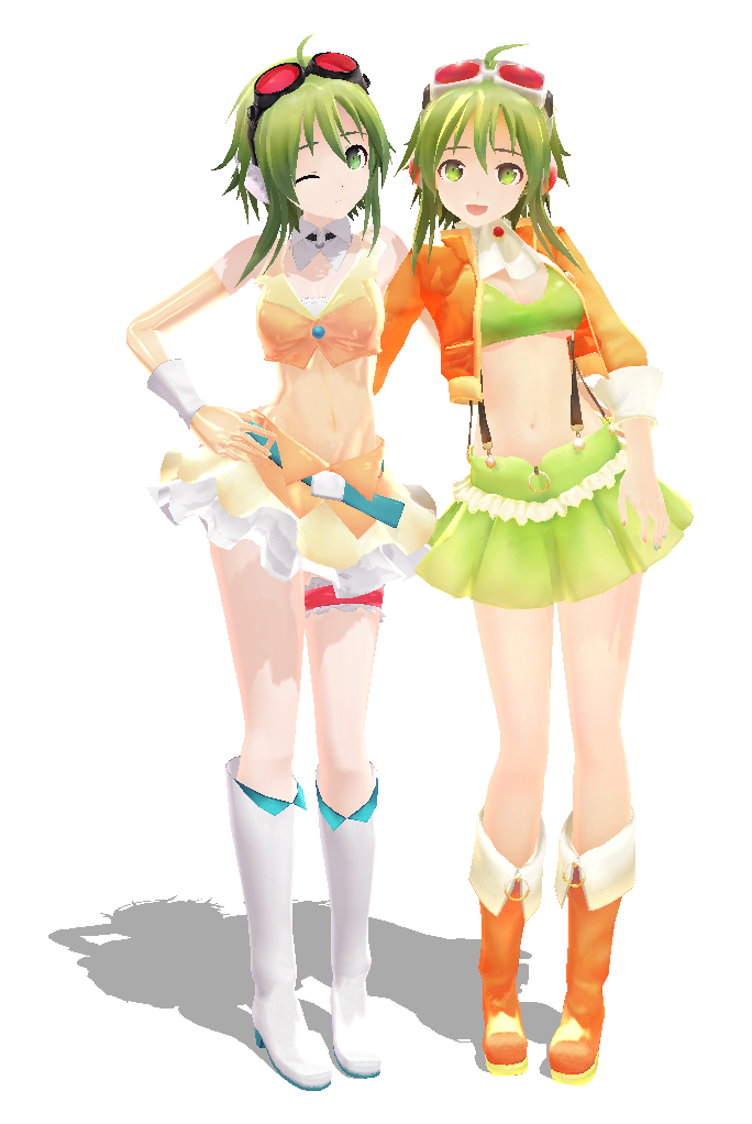 MMD - Gumi and Gumi V3