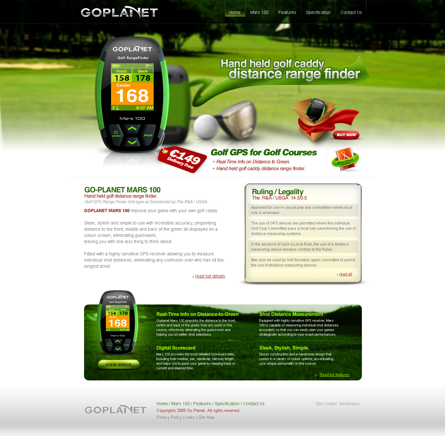 GoPlanet Golf Gps