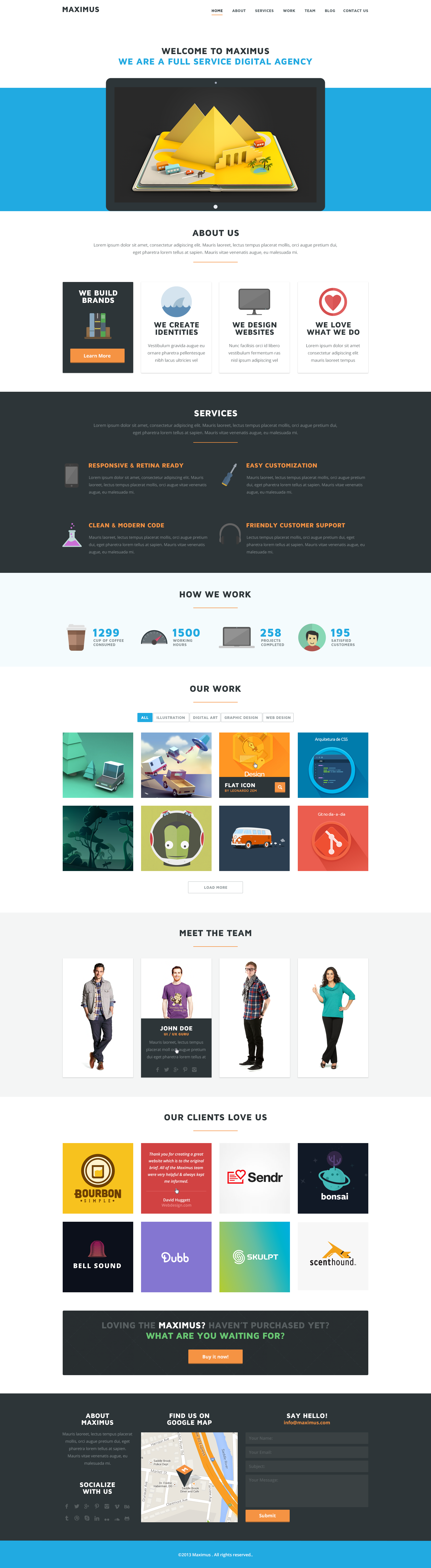 Maximus - PSD Template