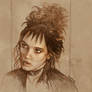 Daily Sketch 02: Winona Ryder in Beetlejuice