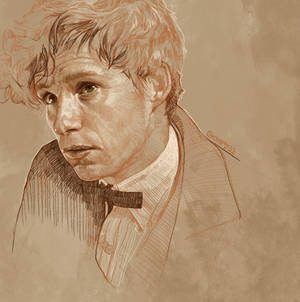 Daily Sketch 32: Eddie Redmayne as Scamander