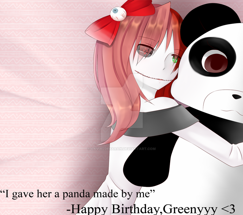 Happy Birthday to Green Cipher by LaviAldebaran on DeviantArt