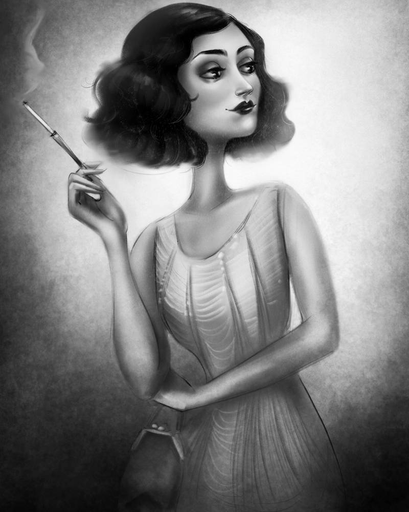 Deviantart Flapper Lady Flapper girl by AllyKei on DeviantArt