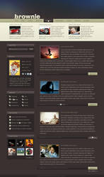 Brownie - wordpress theme