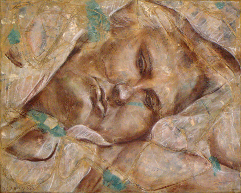 Semi Abstract Portrait By Vsilva On Deviantart
