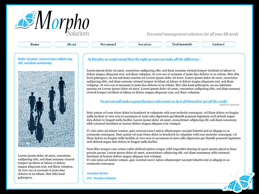 Website layout practise by Vsilva on DeviantArt