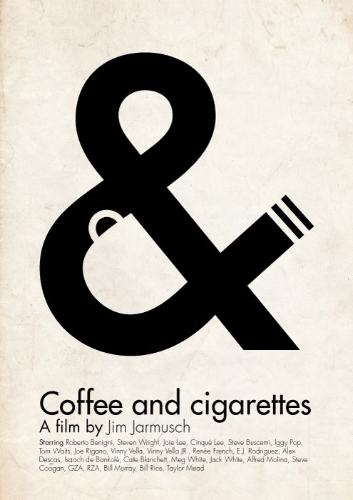 'Coffee and cigarettes' poster