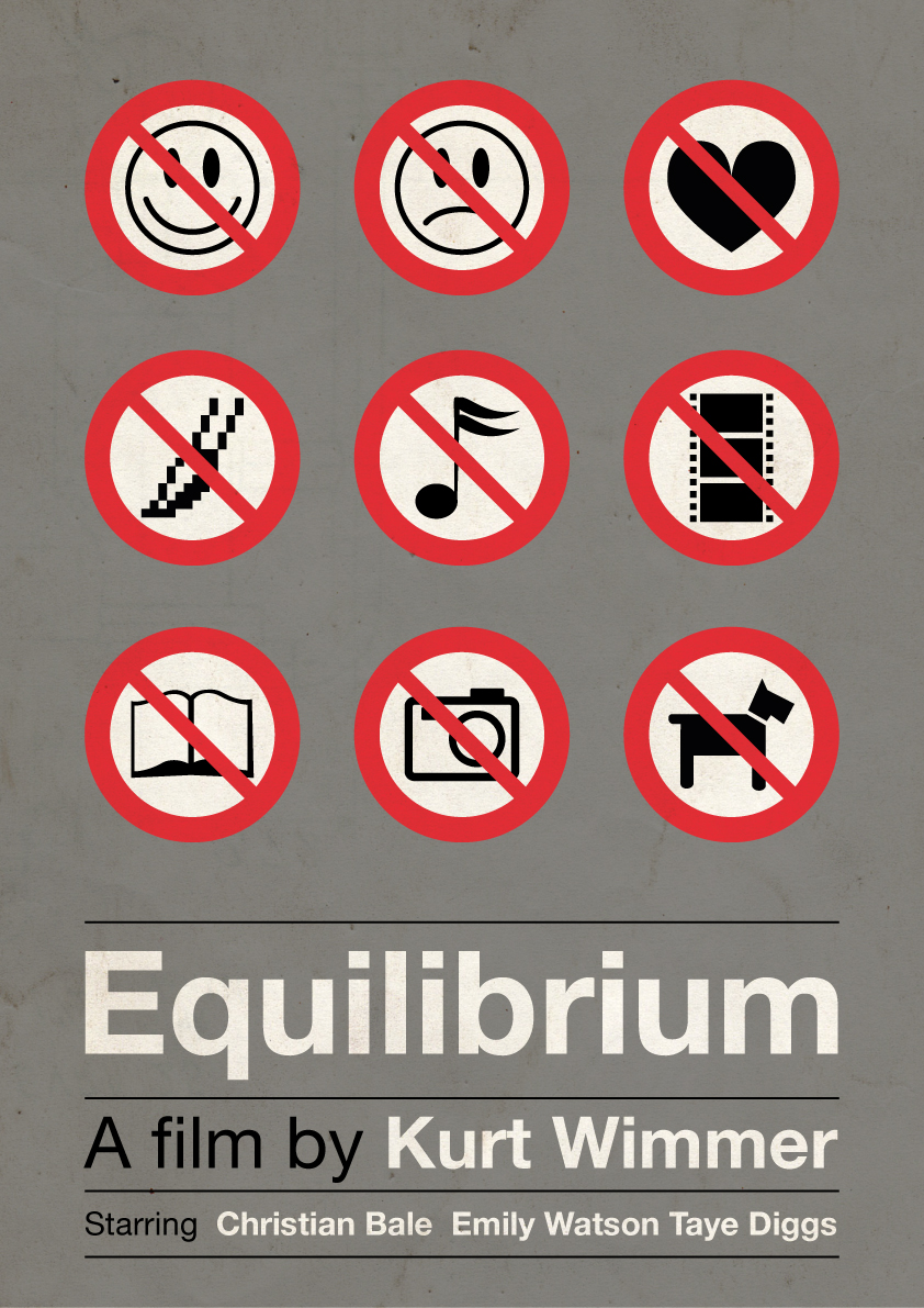 'Equilibrium' film poster by viktorhertz