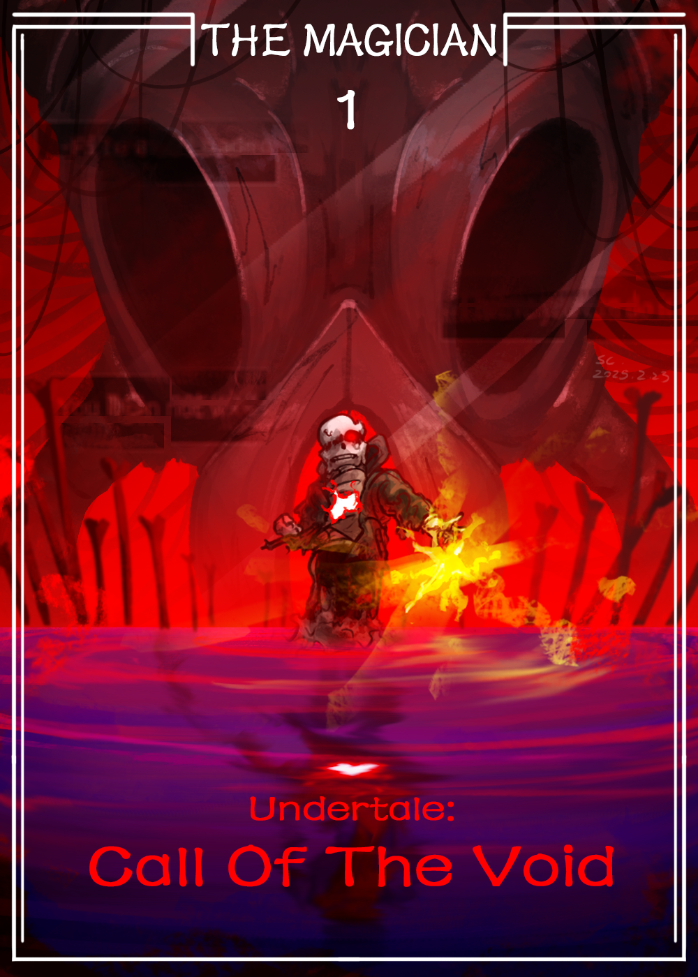 Magic System Undertale 1-THE MAGICIAN-Undertale:Call Of The Void by 303sc on DeviantArt
