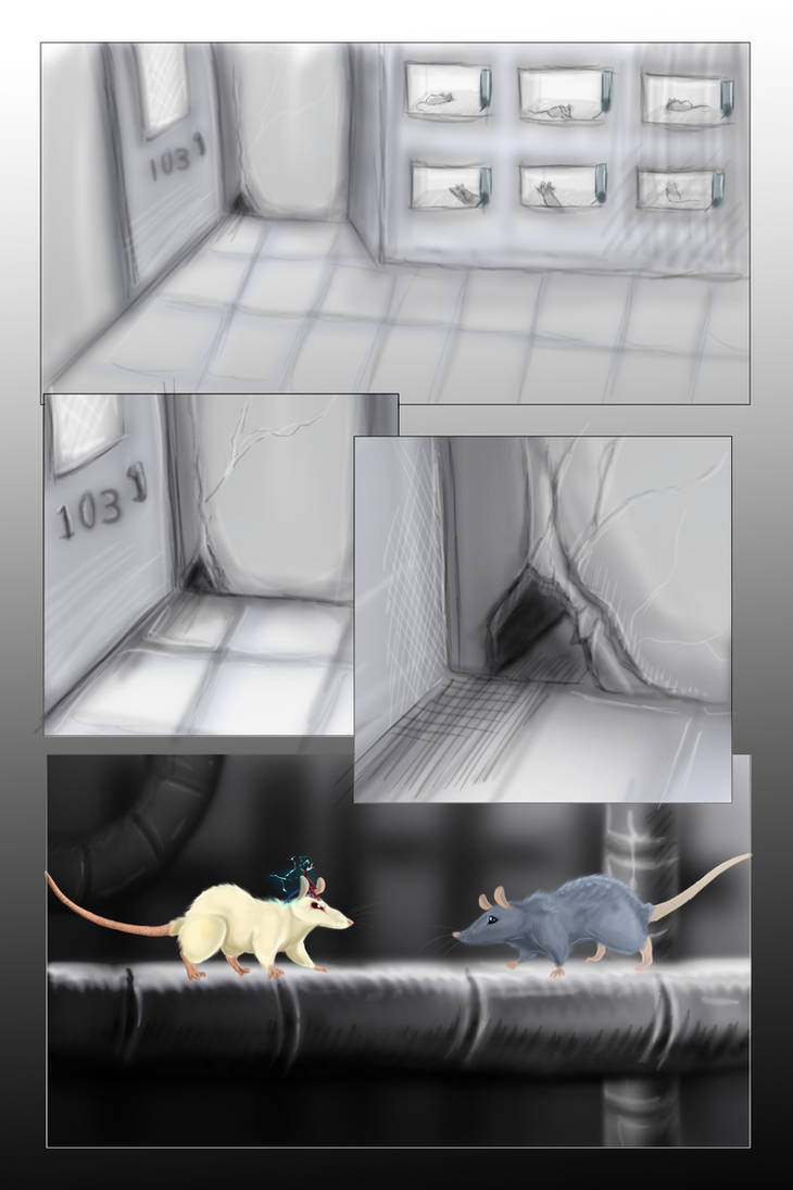 Lab Rat Deviantart Rats In A Lab: page 1 by mechanicalmasochist on DeviantArt