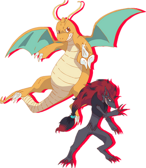 zoroark and dragonite