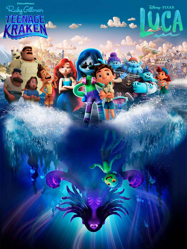 Ruby Gillman and Luca Crossover by Gabriel3215 on DeviantArt