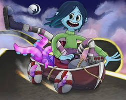 What If Ruby Gillman Was in DreamWorks ASKR