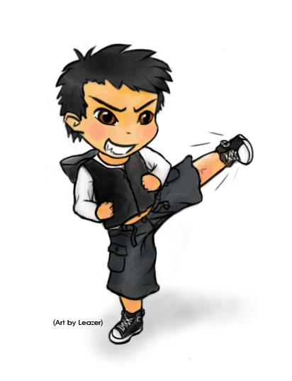 Chibi Base Kick Side Kick Chibi by ForestEden on DeviantArt