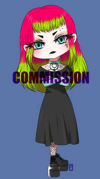 Commission chibi - Carola