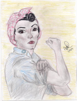 Rosie the Riveter sketch