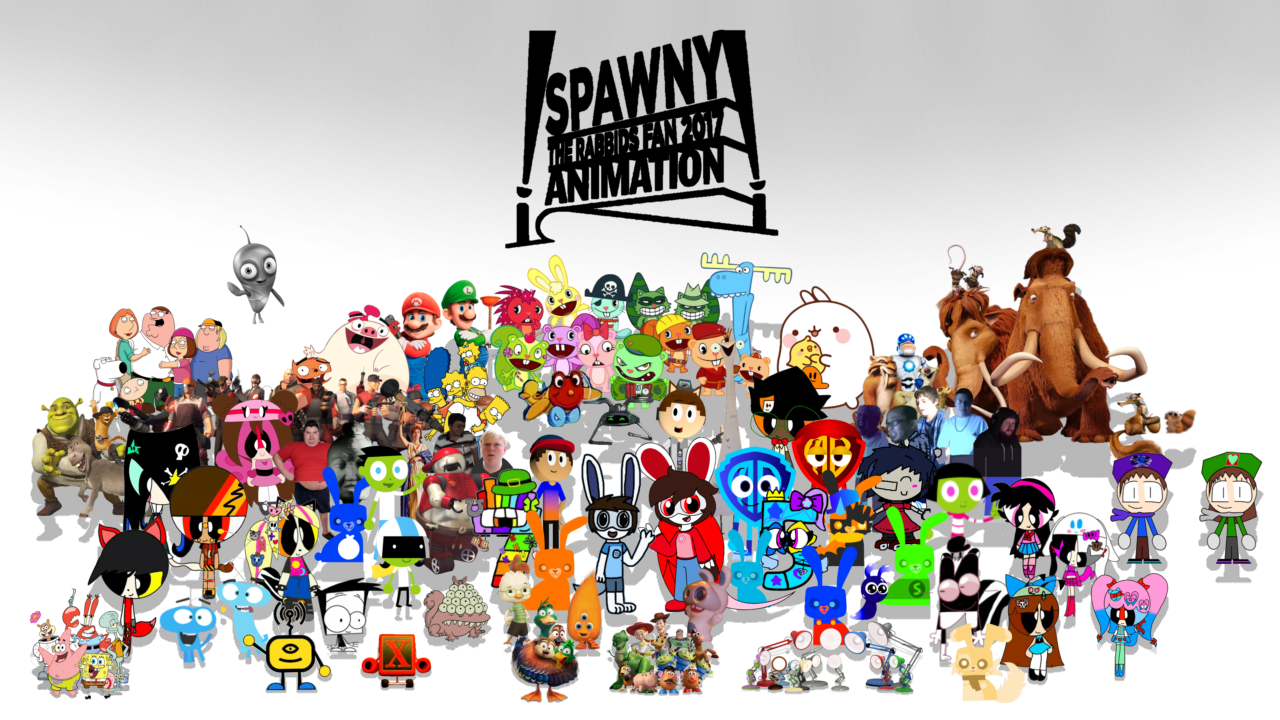 Nickelodeon Rabbids Deviantart Spawny The Rabbids Fan 2017 Animation (Team) by Spawnyrabbid on DeviantArt