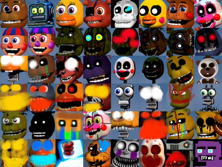 There's even more FNaF World Update 3 characters! by kalel6753 on