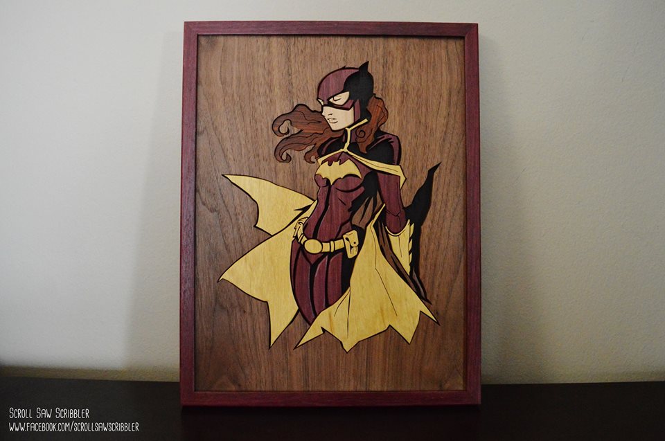 Wooden Batgirl