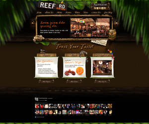 Web Design: Reef Road Restaurant
