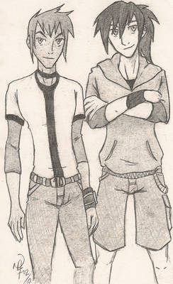 BEN10: Kenny and Devlin - teen