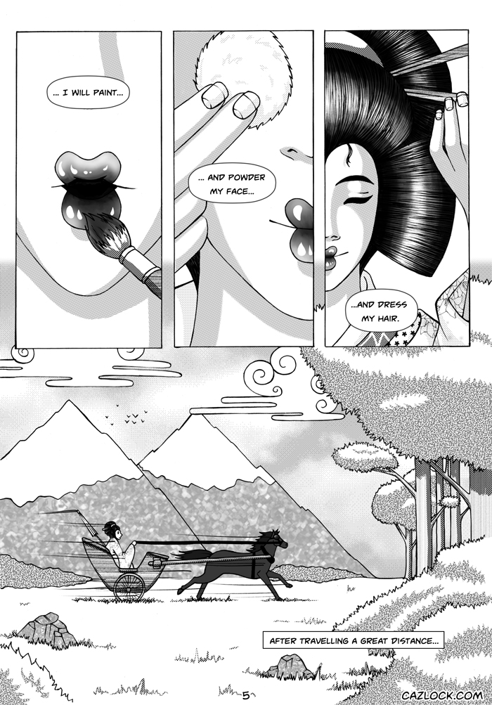 A Woman and Miidera Bell - Page 5