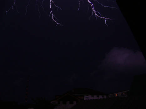 Lightning in Nagybanya