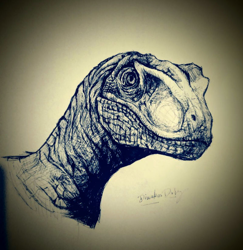 Raptor by Diwakarosaurus on DeviantArt