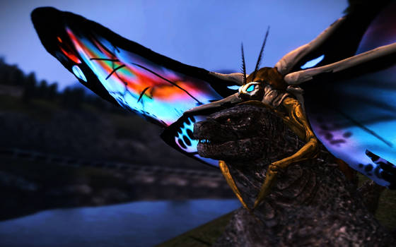 godzilla and mothra