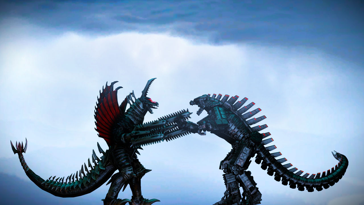 Godzilla Earth Vs Giga Chimera by SuperBronyGraeden on DeviantArt