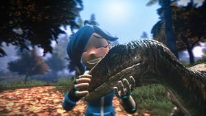 Tari and Blue