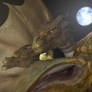 Ghidorah and Pikachu