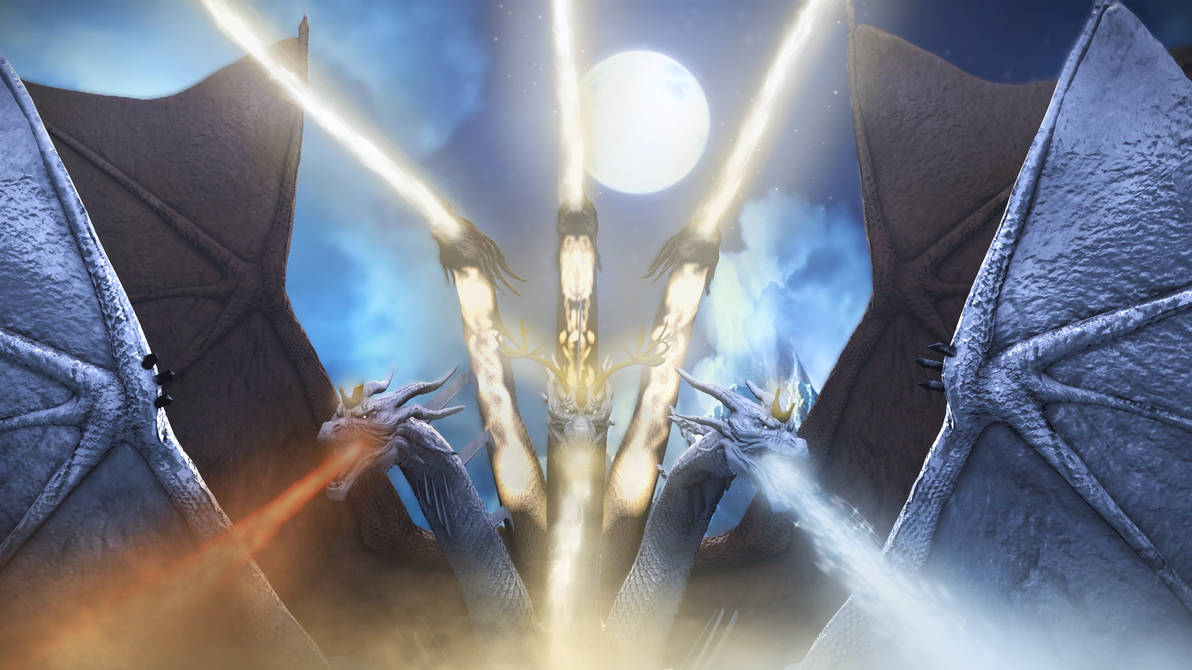 Edit Moonhidora Moonhidora and Ghidorah 3 by blokemoville on DeviantArt
