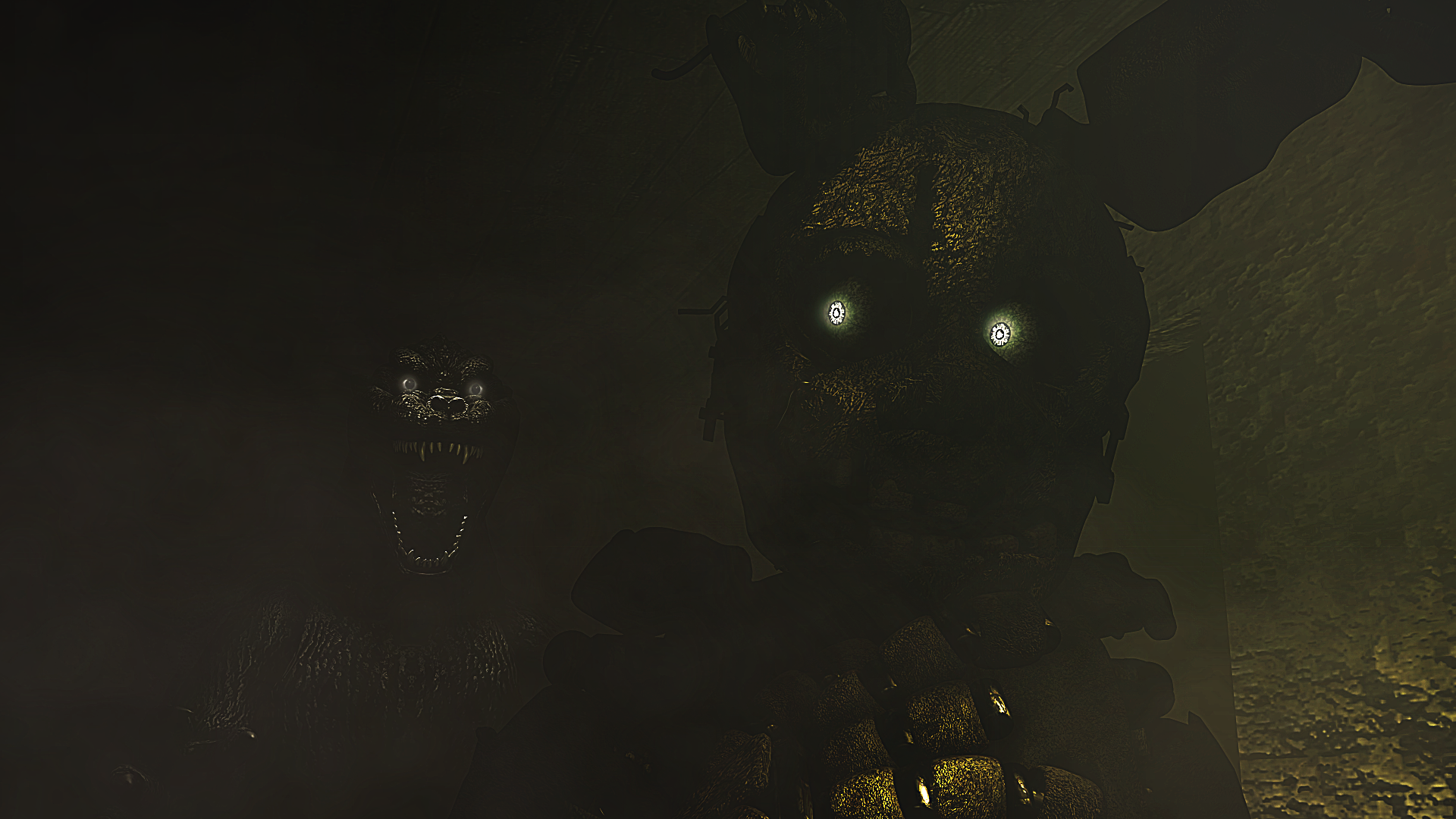 Man In Springtrap Suit Springtrap vs The Man in the Suit by blokemoville on DeviantArt