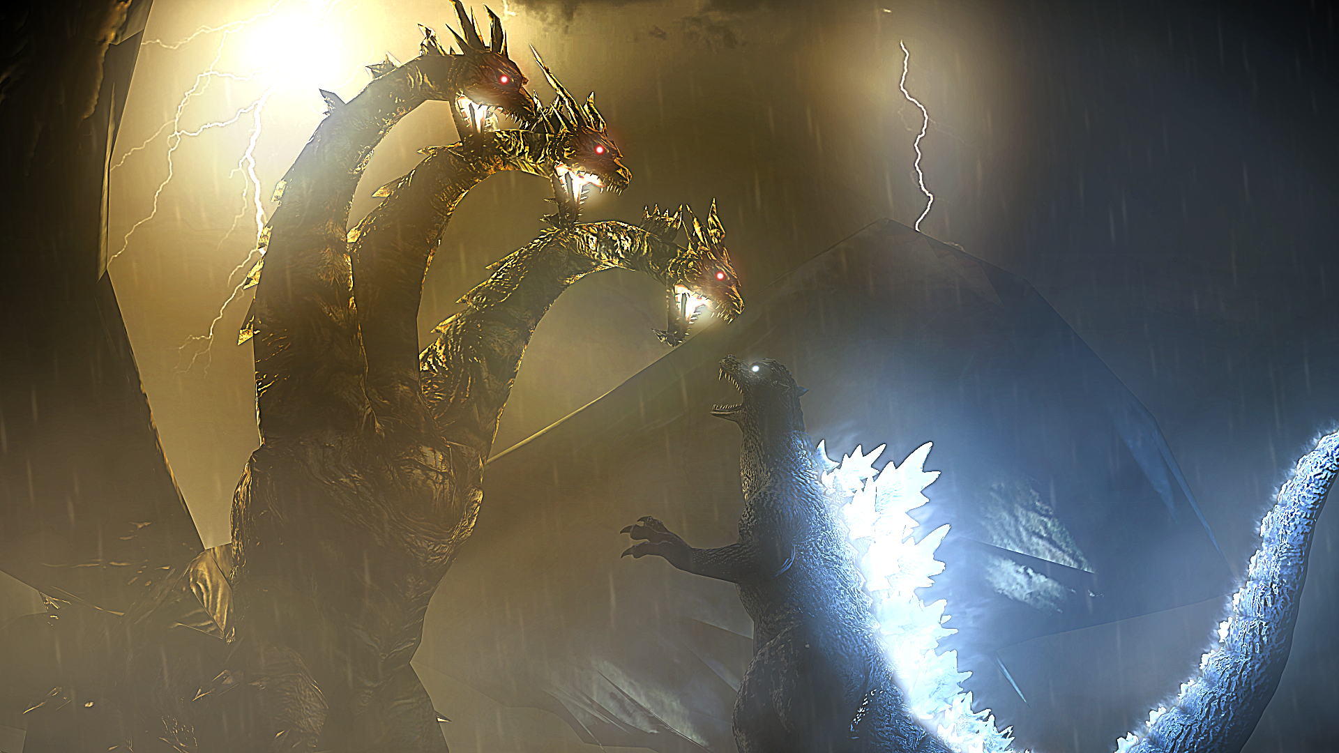 Godzilla vs Keizer Ghidorah