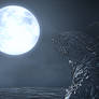 The Moon looks beautiful tonight